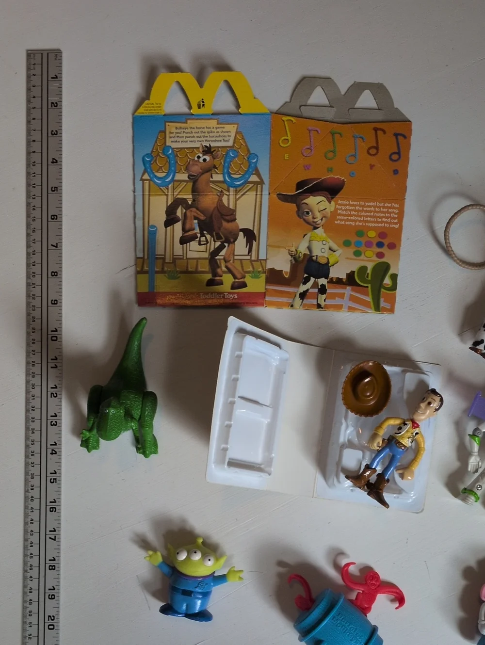 Vintage McDonald's Toy Story Happy Meal Toys Woody Buzz Alien Slinky Dog Rex